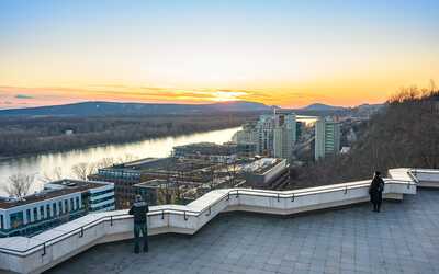 View from the Building of the National Council of the Slovak Republic